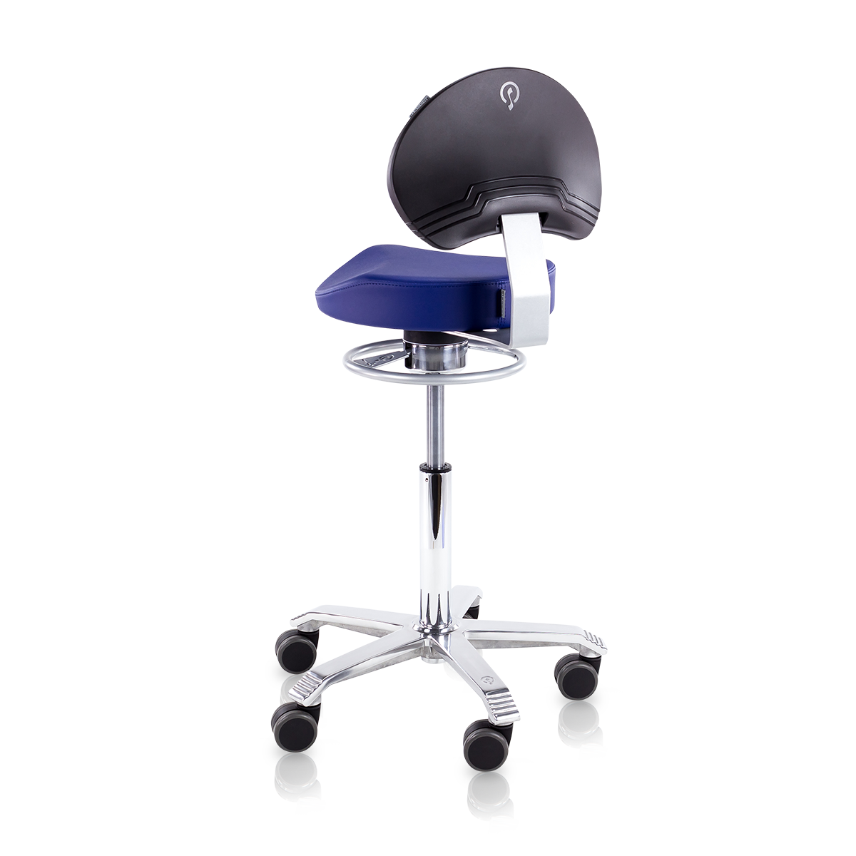 Medical 6301 Balance Stamskin Dark Blue With Lumbar Support (3)