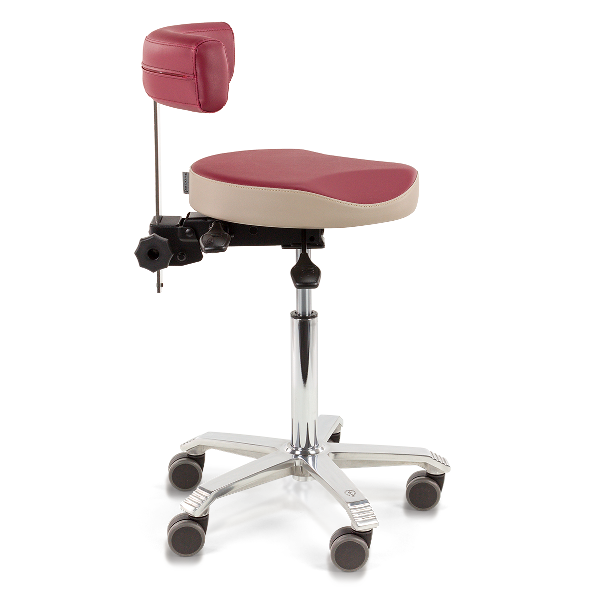 Medical 6321 Stamskin Bicolor Burgundy Taupe (3)