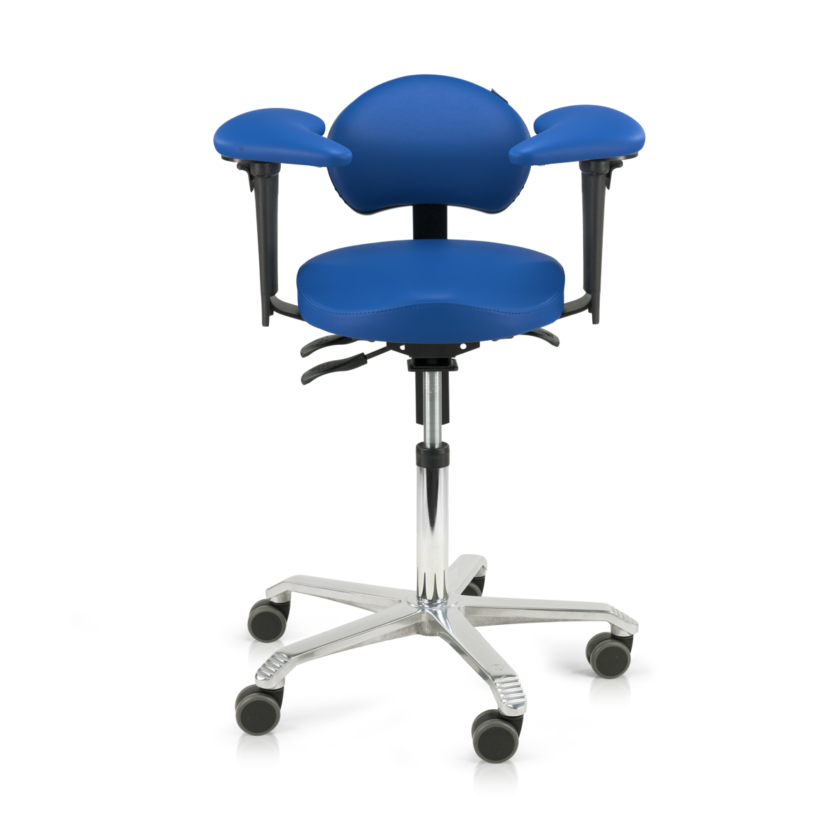 Ergo Support T Armrest 6 Stamskin Capriblue 3