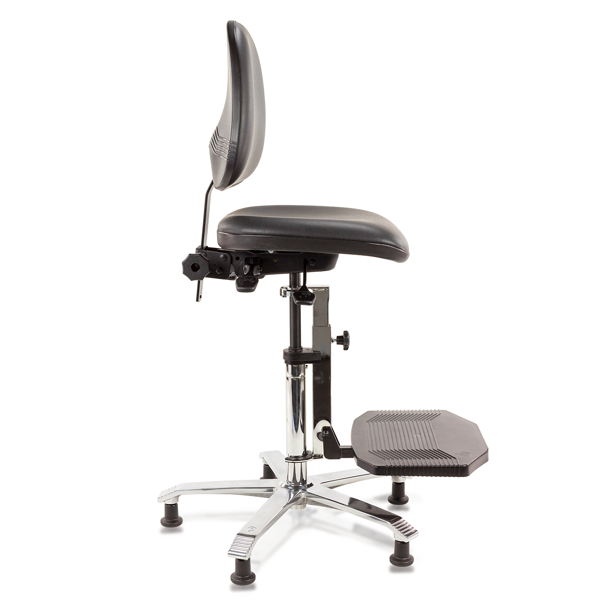 Ergo 2308 Leatherette Black Without Armrests (2)