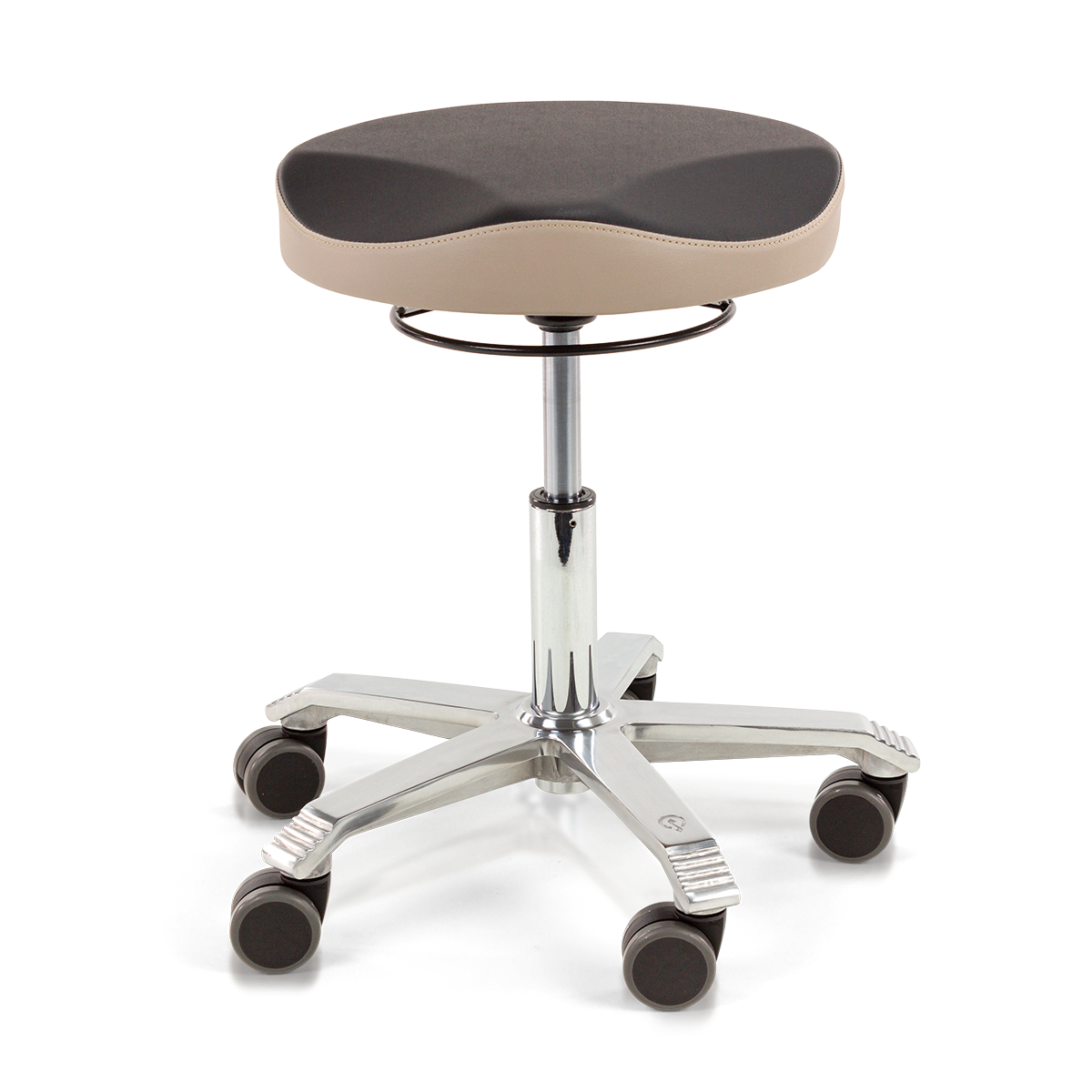 Medical 6300 Stamskin Bicolor Zwart Taupe (2)