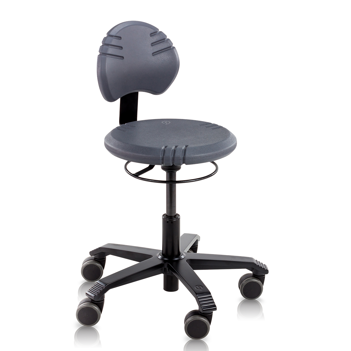 Pico PU Met Aluminium Onderstel Zwart (1)